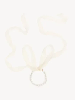 Bijoux-Chloé Collier Darcey White - White 1