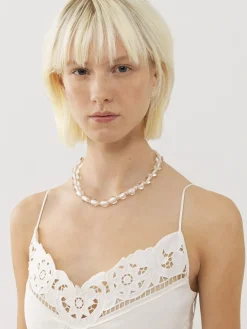 Bijoux-Chloé Collier Darcey White - White 1