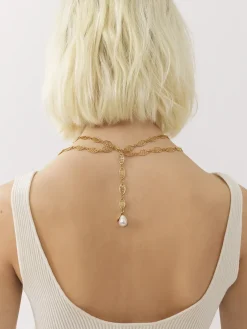 Bijoux-Chloé Collier Darcey Lace Bright Gold