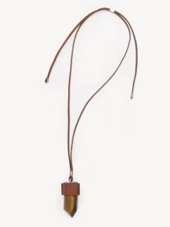 Bijoux-Chloé Collier Jemma Sepia Brown