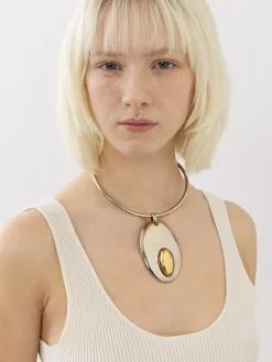 Bijoux-Chloé Collier Otho Gold Color