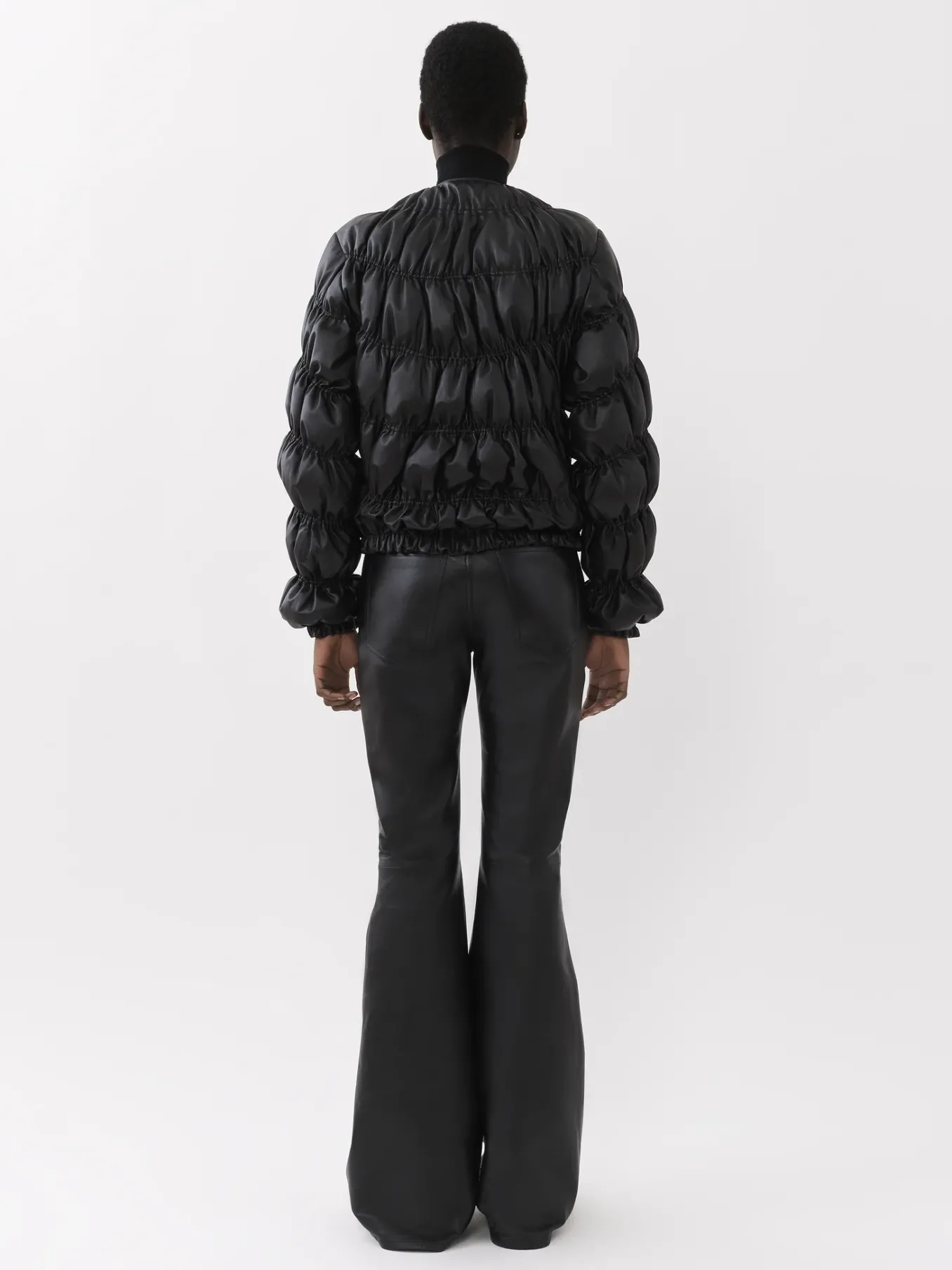 Vestes-Chloé Doudoune Froncee Noir