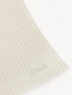 Écharpes Et Accessoires En Soie-Chloé Echarpe Eden White