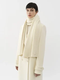 Écharpes Et Accessoires En Soie-Chloé Echarpe Eden White
