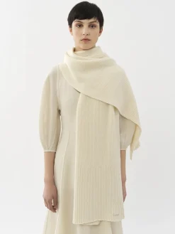Écharpes Et Accessoires En Soie-Chloé Echarpe Eden White