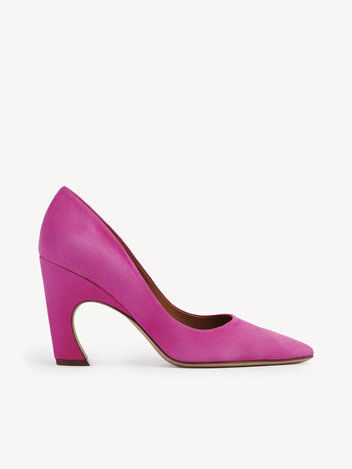 Ballerines Et Escarpins-Chloé Escarpins Oli Dark Peony