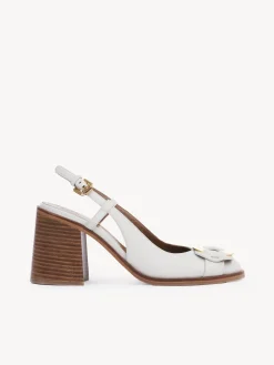 Sandales Et Espadrilles-Chloé Escarpins Ouverts Chany Gesso