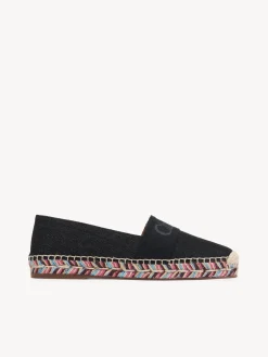 Denim-Chloé Espadrilles Piia Noir
