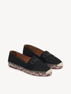 Denim-Chloé Espadrilles Piia Noir