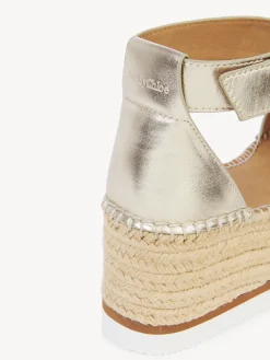 Sandales Et Espadrilles-Chloé Espadrilles Plateform Glyn Platino