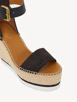 Sandales Et Espadrilles-Chloé Espadrilles Plateforme Glyn Graphite