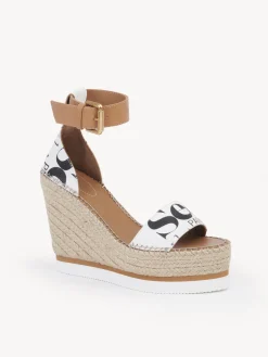 Sandales Et Espadrilles-Chloé Espadrilles Plateforme Glyn Gesso