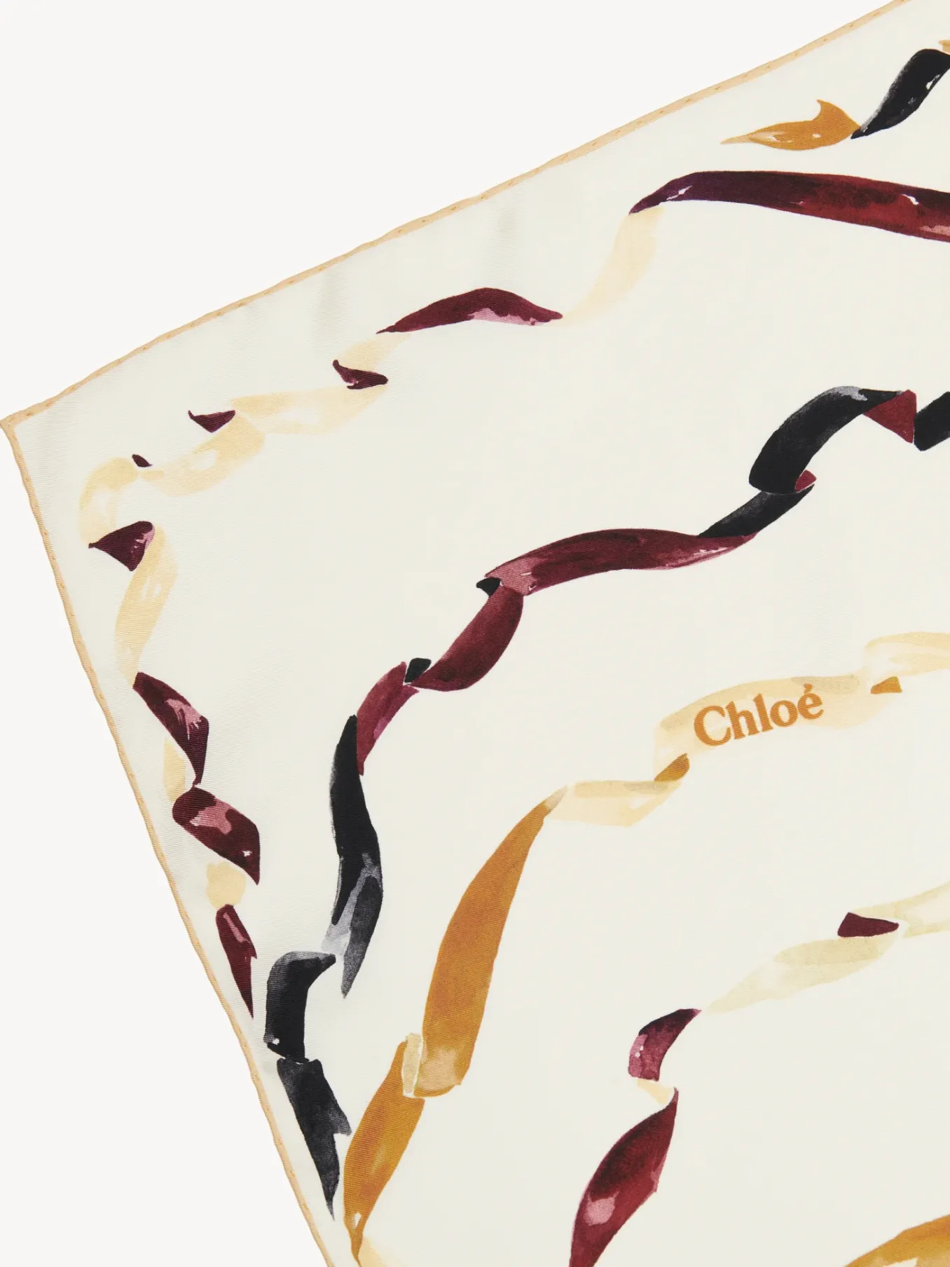 Écharpes Et Accessoires En Soie-Chloé Foulard Sweet Ivory