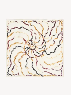 Écharpes Et Accessoires En Soie-Chloé Foulard Sweet Ivory