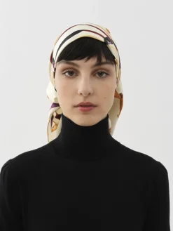 Écharpes Et Accessoires En Soie-Chloé Foulard Sweet Ivory