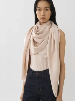 Écharpes Et Accessoires En Soie-Chloé Foulard Light Pink