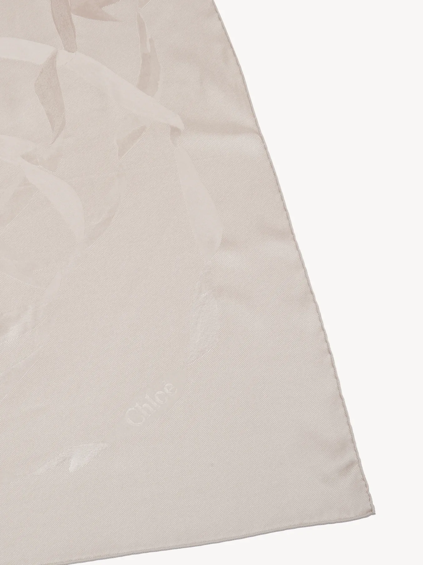Écharpes Et Accessoires En Soie-Chloé Foulard Light Pink