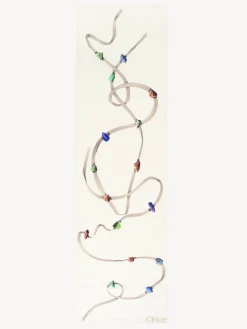 Écharpes Et Accessoires En Soie-Chloé Foulard Rectangulaire Multicolor 3