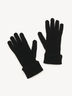 Chapeaux Et Gants-Chloé Gants Noir
