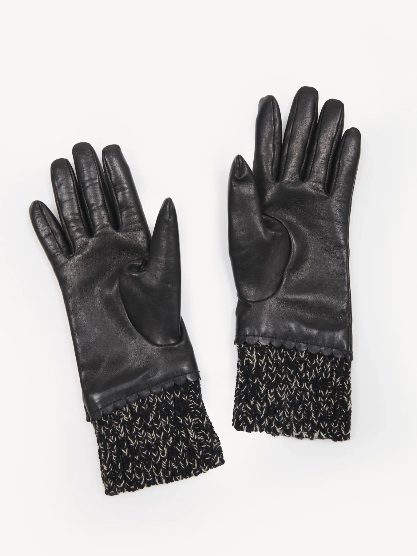 Chapeaux Et Gants-Chloé Gants Jamie Noir