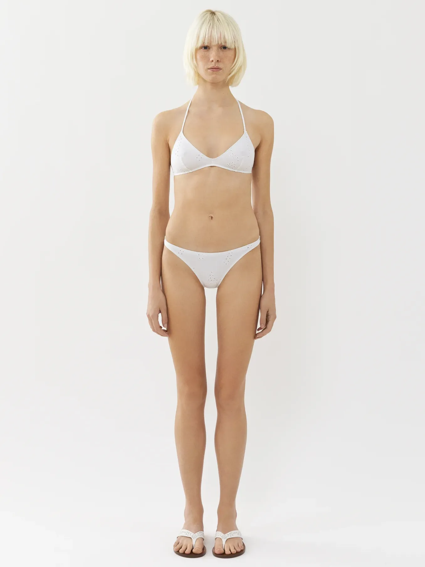 Tenues De Plage-Chloé Haut De Bikini Triangle Papuasia Chloe X Eres Iconic Milk