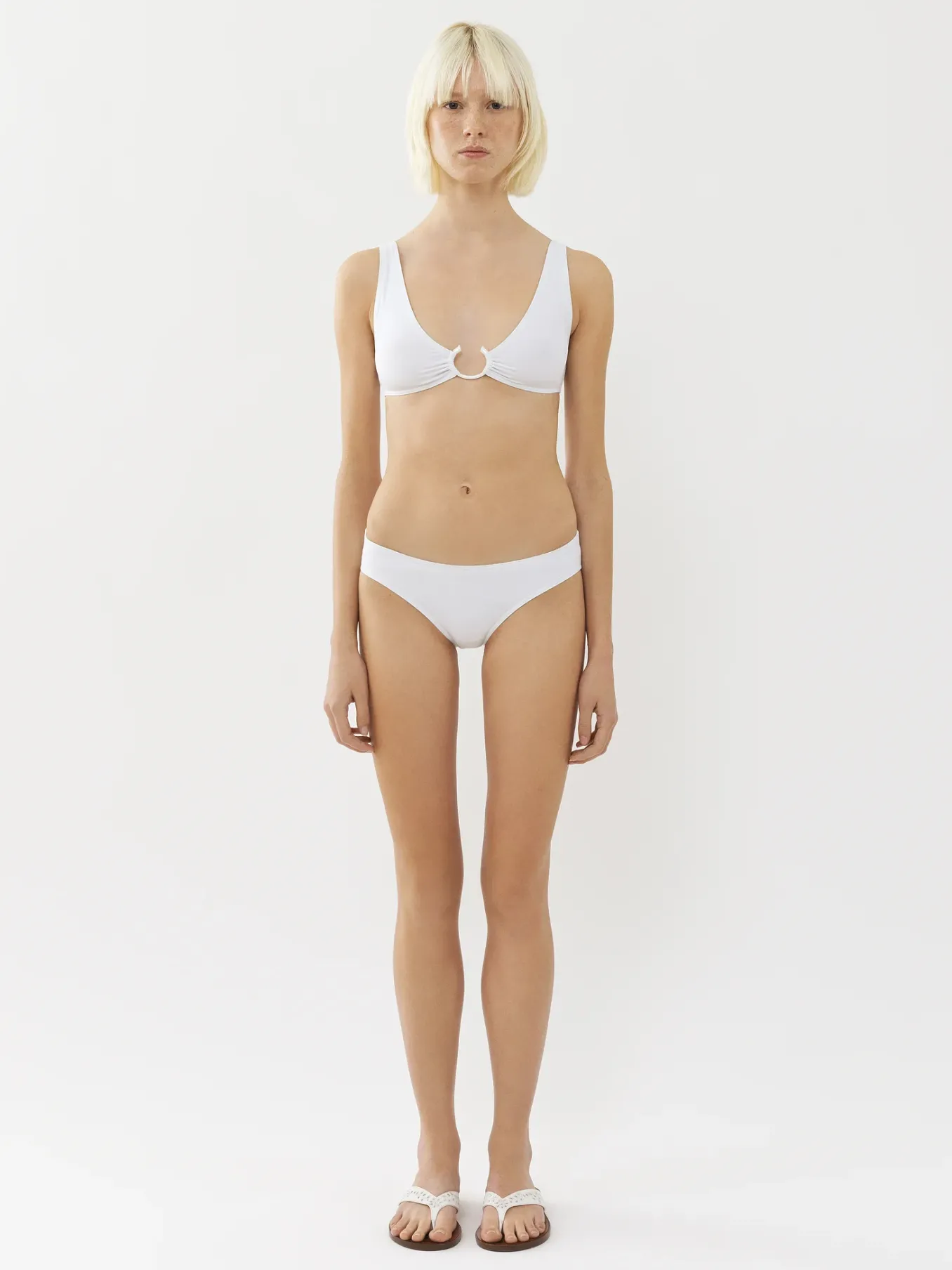 Tenues De Plage-Chloé Haut De Bikini Triangle Papeete Chloe X Eres Iconic Milk