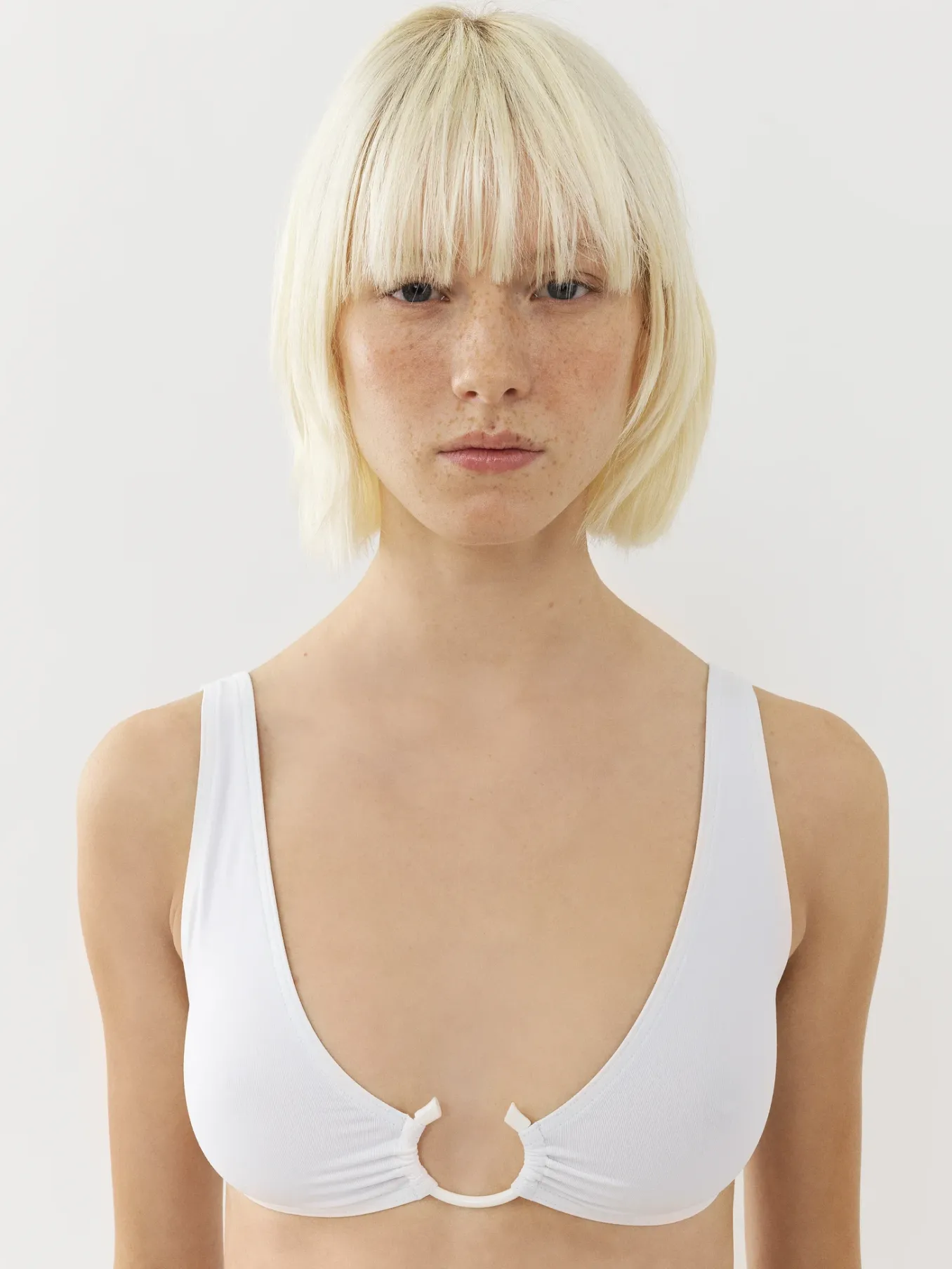 Tenues De Plage-Chloé Haut De Bikini Triangle Papeete Chloe X Eres Iconic Milk