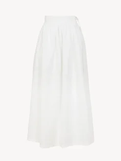 Tenues De Plage-Chloé Jupe Maxi Portefeuille Paloma Chloe X Eres Iconic Milk