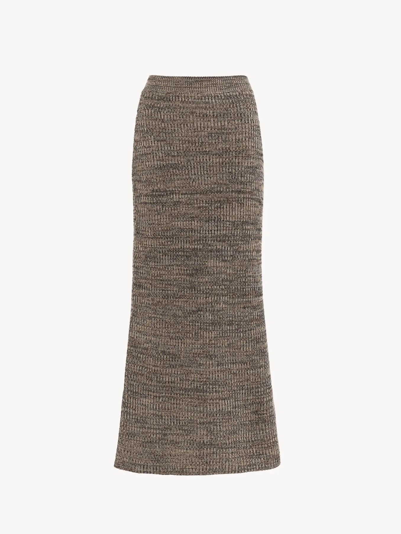 Maille-Chloé Jupe Tube Multicolor Beige 1