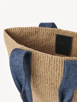 Sacs Cabas-Chloé Large Panier Woody Denim