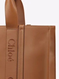 Sacs Cabas-Chloé Large Sac Cabas Woody Caramel