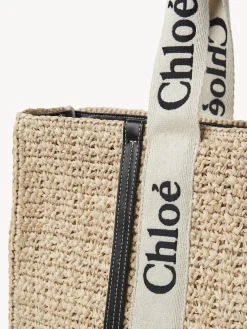 Sacs Cabas-Chloé Large Sac Cabas Woody Sand