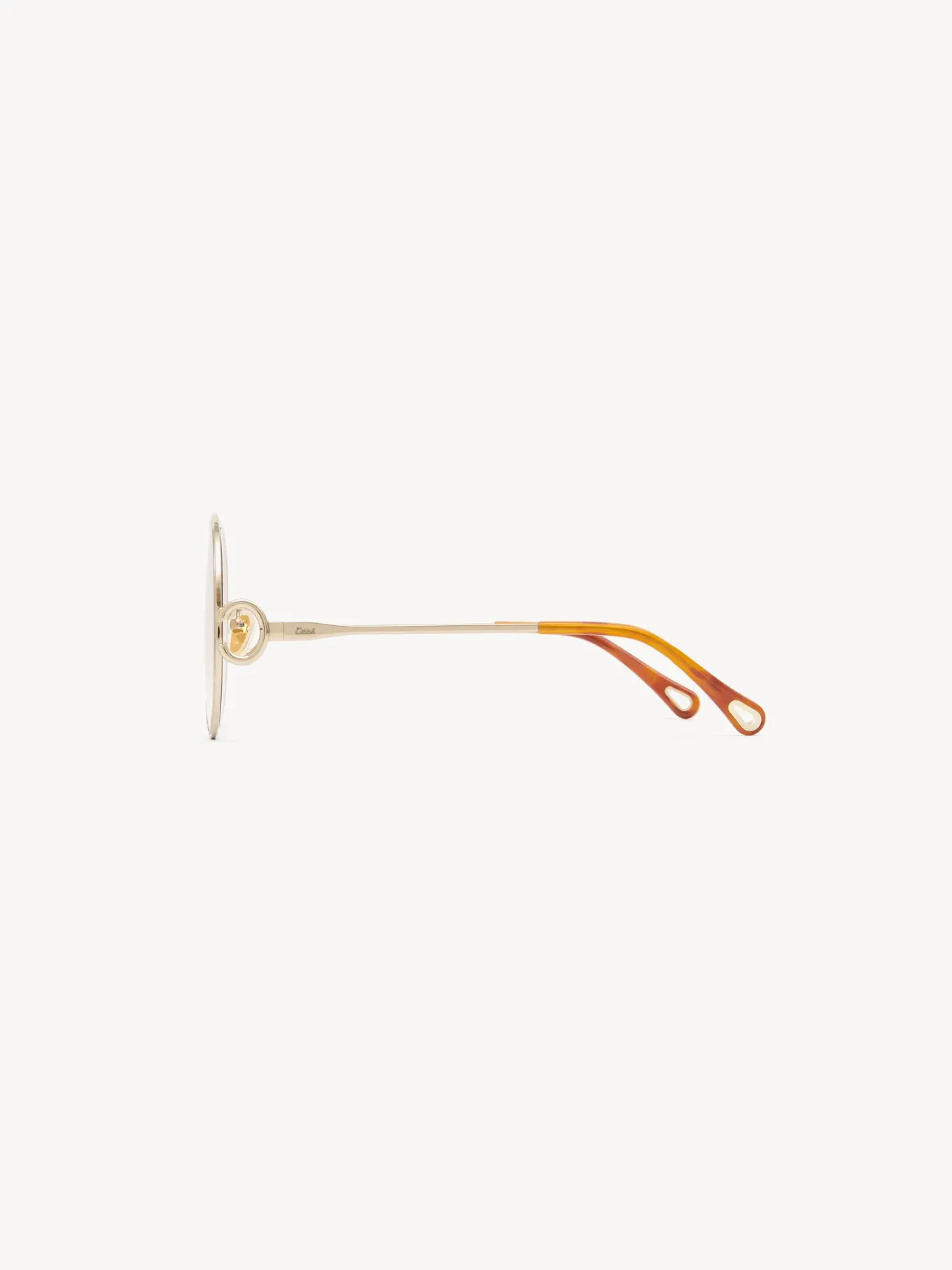 Lunettes De Soleil-Chloé Lunettes De Soleil Austine Gold/Gradient Pink