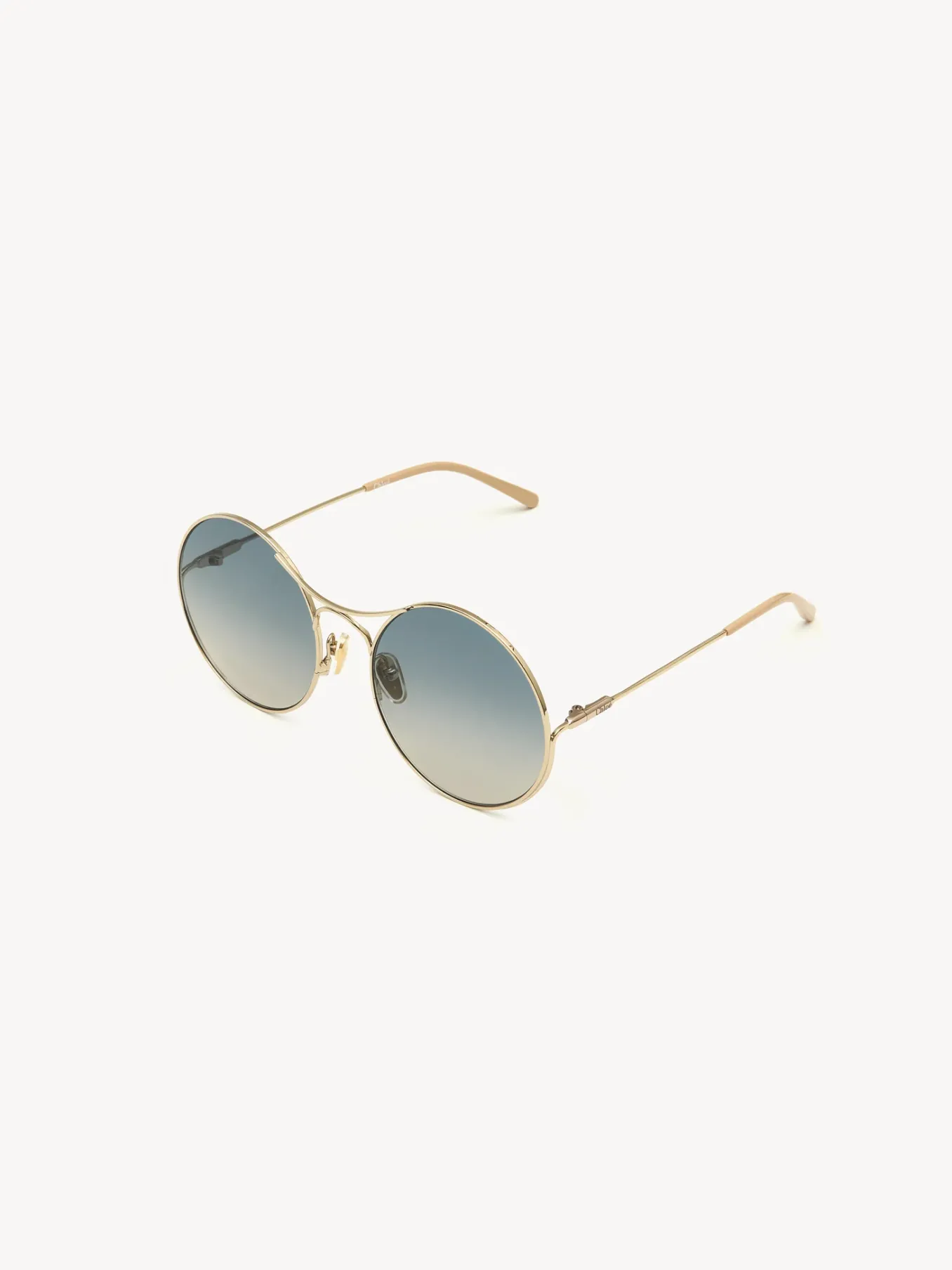 Lunettes De Soleil-Chloé Lunettes De Soleil Elys Gradient Blue/Turtledove