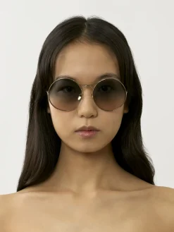 Lunettes De Soleil-Chloé Lunettes De Soleil Elys Gradient Blue/Turtledove