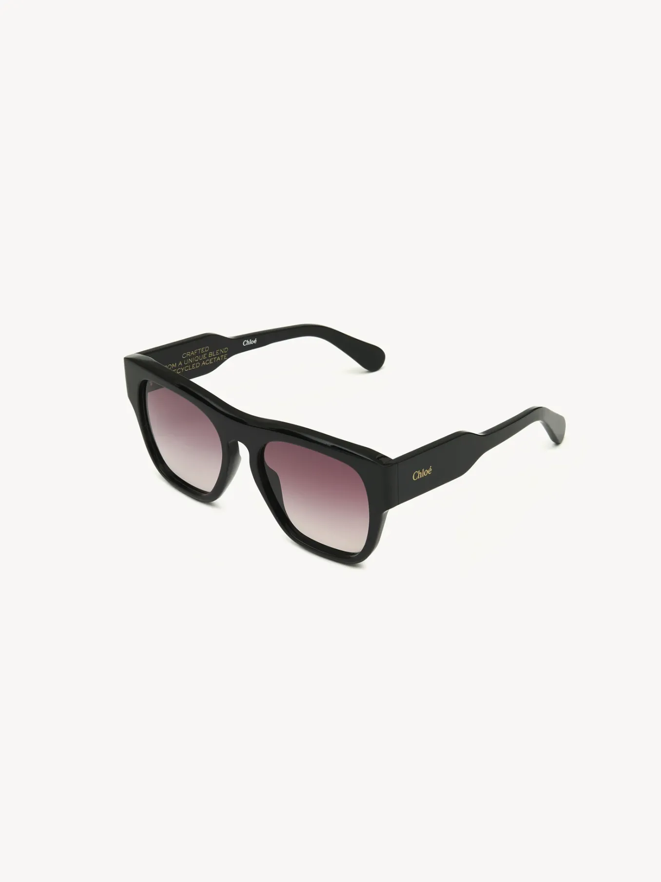 Tenues De Plage-Chloé Lunettes De Soleil Gayia Noir