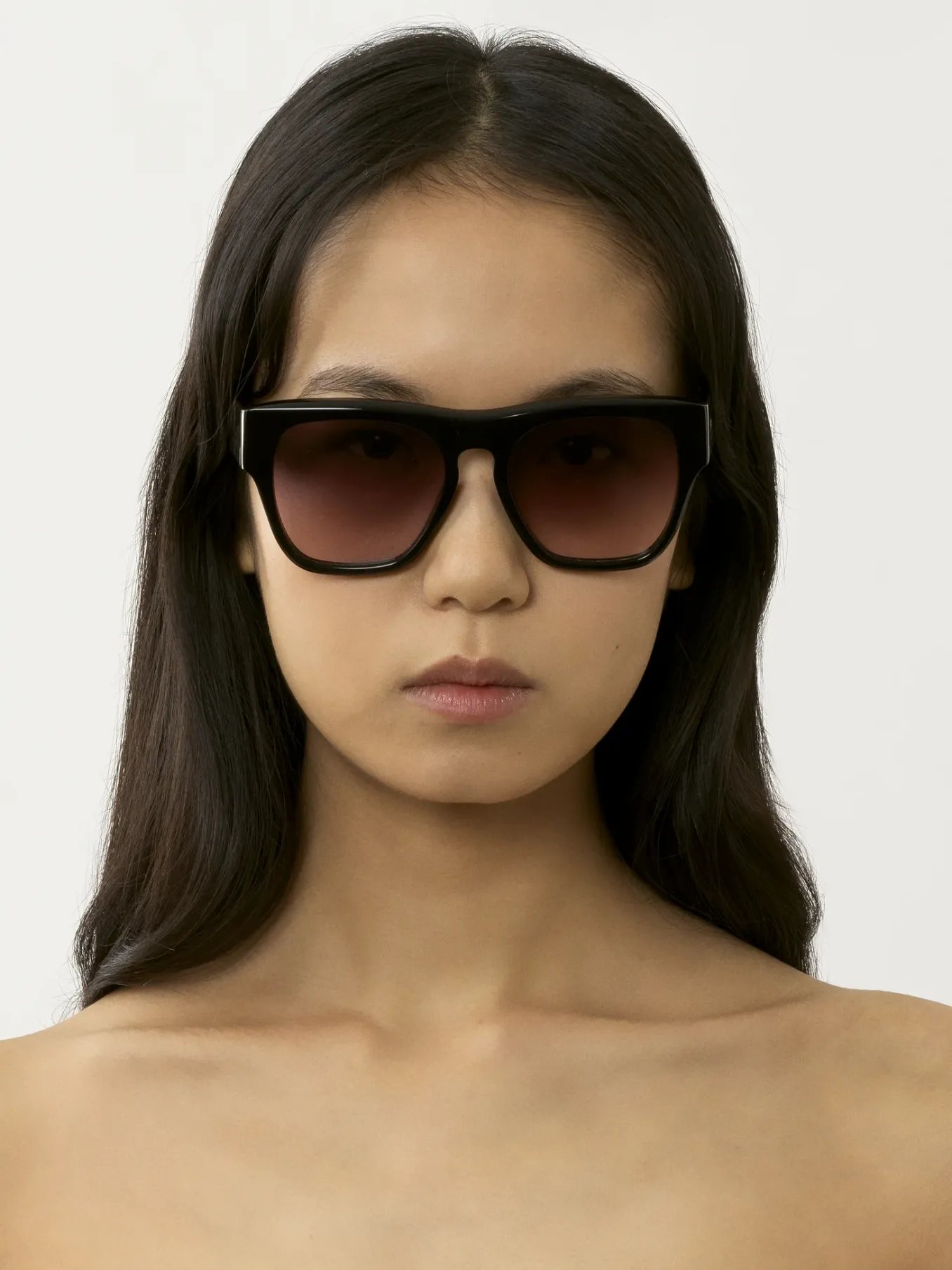 Tenues De Plage-Chloé Lunettes De Soleil Gayia Noir