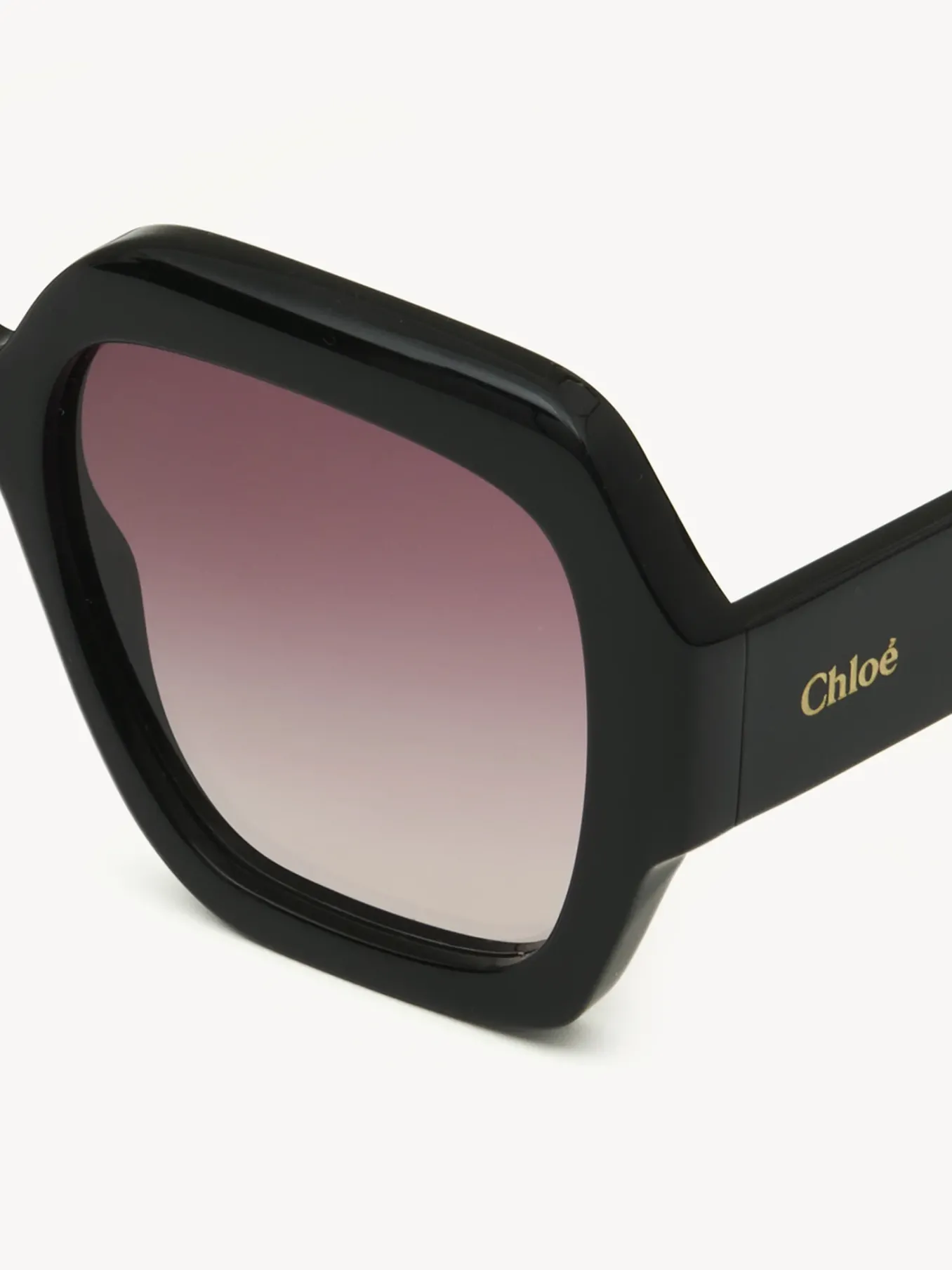 Tenues De Plage-Chloé Lunettes De Soleil Gayia Noir