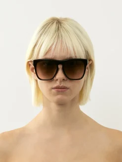 Tenues De Plage-Chloé Lunettes De Soleil Gayia Dark Havana