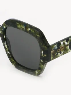 Tenues De Plage-Chloé Lunettes De Soleil Gayia Vegetal Green