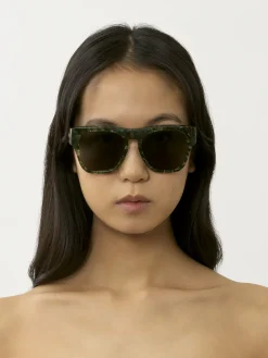 Tenues De Plage-Chloé Lunettes De Soleil Gayia Vegetal Green