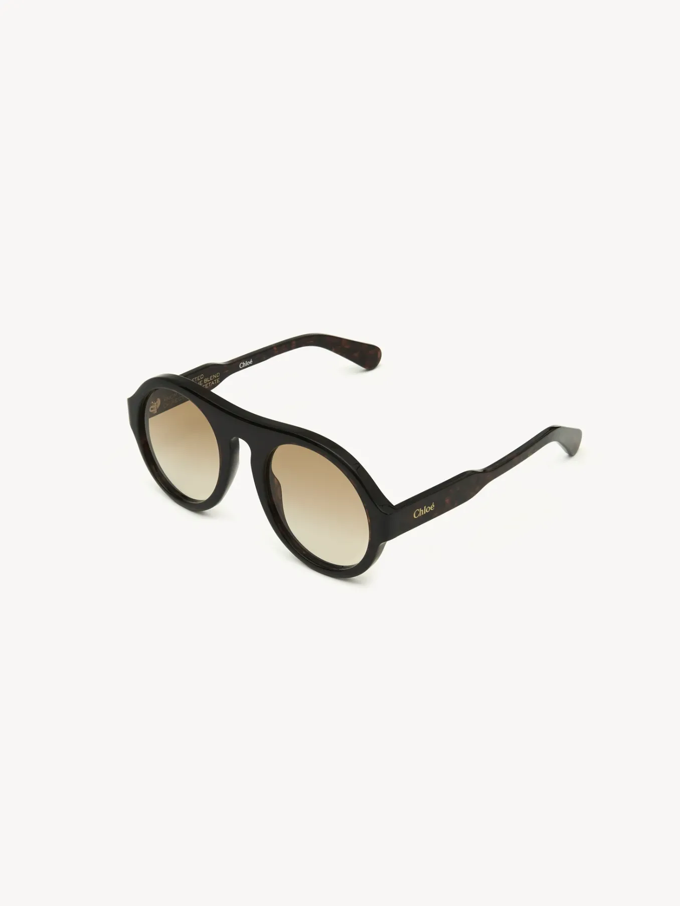 Tenues De Plage-Chloé Lunettes De Soleil Gayia Dark Havana