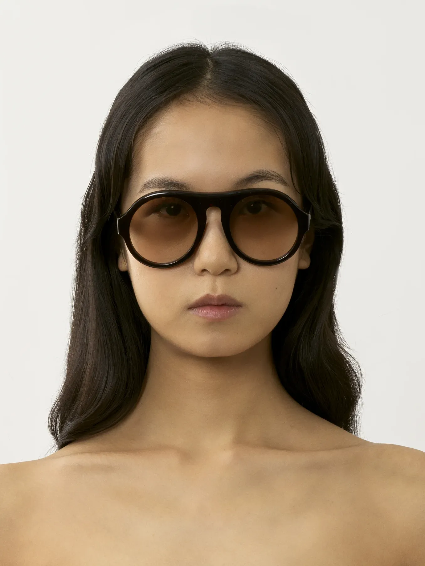 Tenues De Plage-Chloé Lunettes De Soleil Gayia Dark Havana