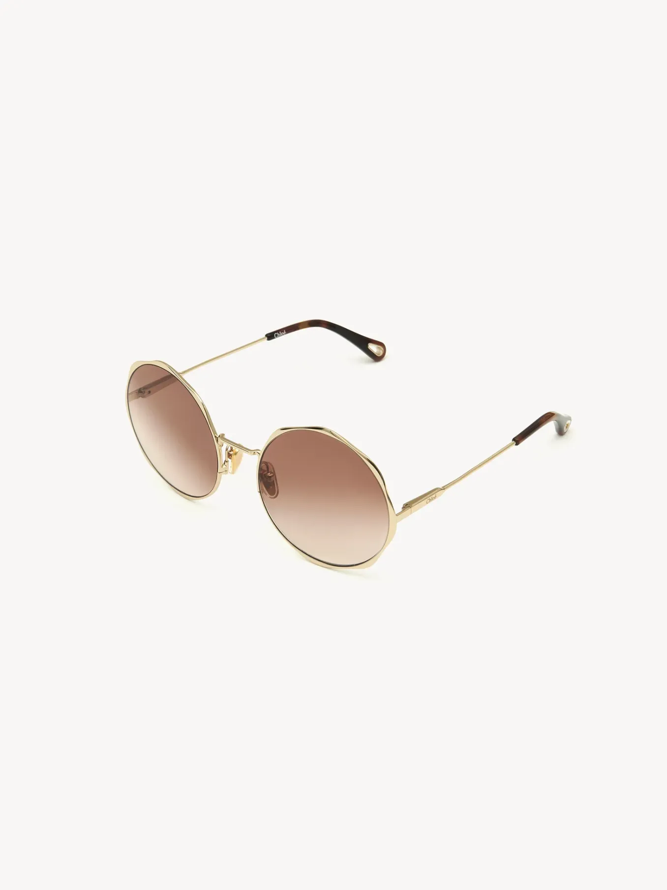 Lunettes De Soleil-Chloé Lunettes De Soleil Honore Gold / Grad Brick