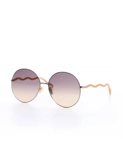 Lunettes De Soleil-Chloé Lunettes De Soleil Noore Brown/Ochre