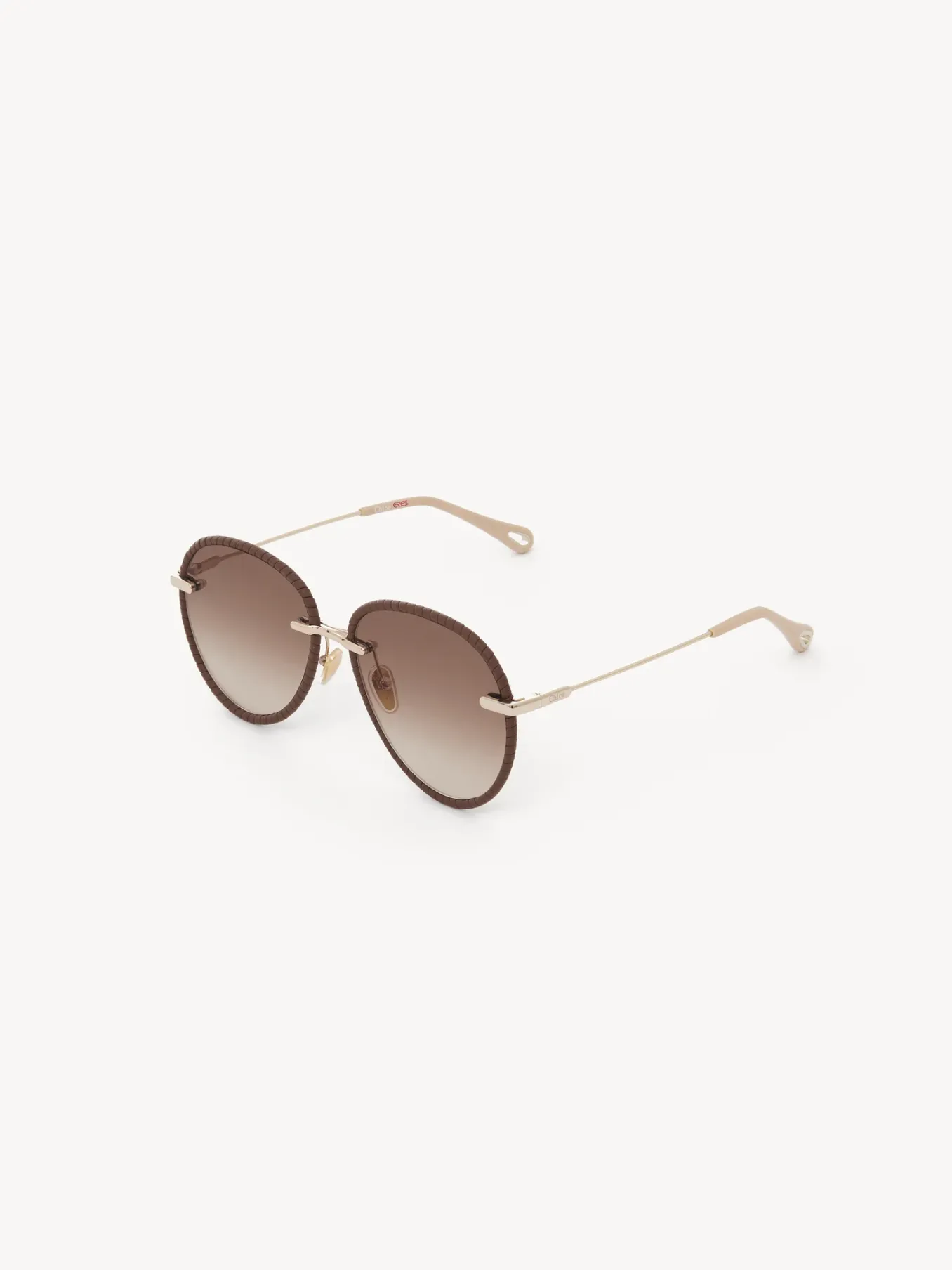 Lunettes De Soleil-Chloé Lunettes De Soleil Paula Chloe X Eres Red Ochre