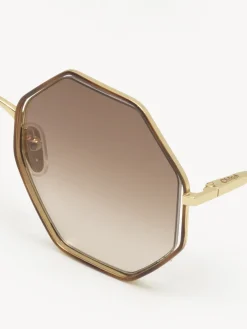 Lunettes De Soleil-Chloé Lunettes De Soleil Poppy Petite Havana / Brown
