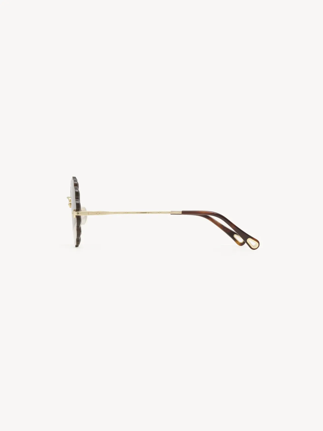 Lunettes De Soleil-Chloé Lunettes De Soleil Rosie Petite Gradient Brown