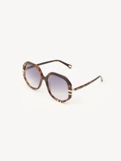 Lunettes De Soleil-Chloé Lunettes De Soleil West Havana / Grad Blue