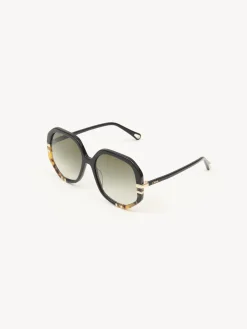Lunettes De Soleil-Chloé Lunettes De Soleil West Black/Havana
